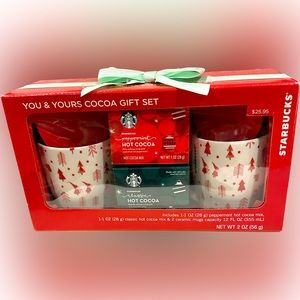 2019 STARBUCKS COFFEE COCOA MUG CUP HOLIDAY GIFT SET COLLECTIBLE JAVA CHRISTMAS